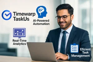 TimeWarp TaskUs: AI-Powered Workforce & Task Management